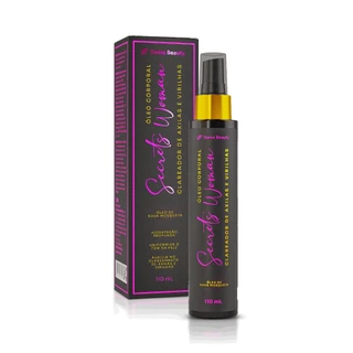 Óleo Corporal Clareador Axilas e Região Íntima Secrets Woman 110ml Swiss Beauty Belkit em Oferta na Shopee