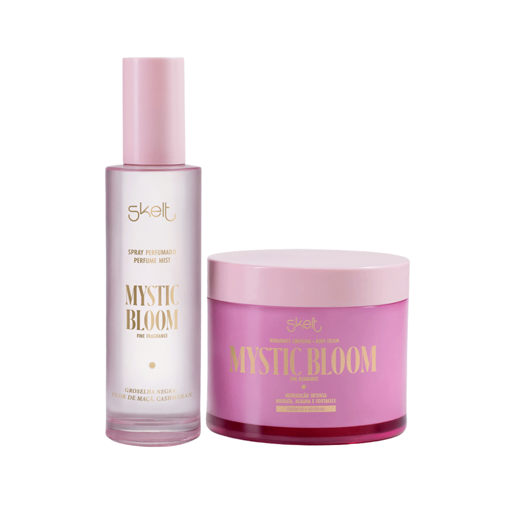 Kit Mystic Bloom Creme Corporal e Perfume Mist Body Splash Skelt ...