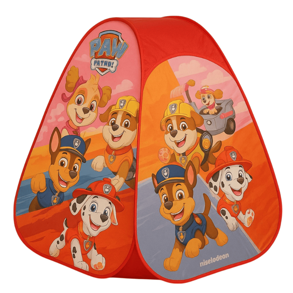 Toca Barraca Infantil Turma Patrulha Canina Cabana Dobrável | Shopee Brasil