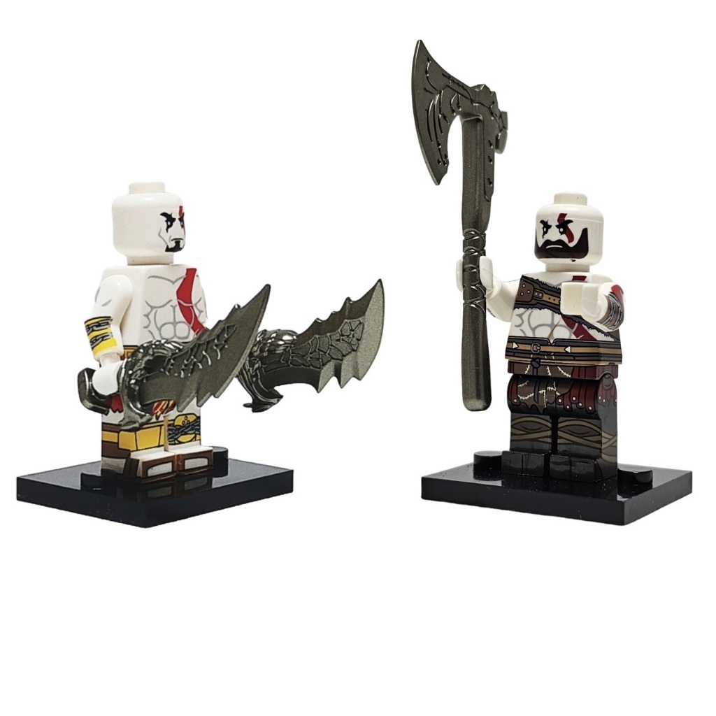 Boneco Mini Figura Lego Personagens GOD OF WAR KRATOS Shopee
