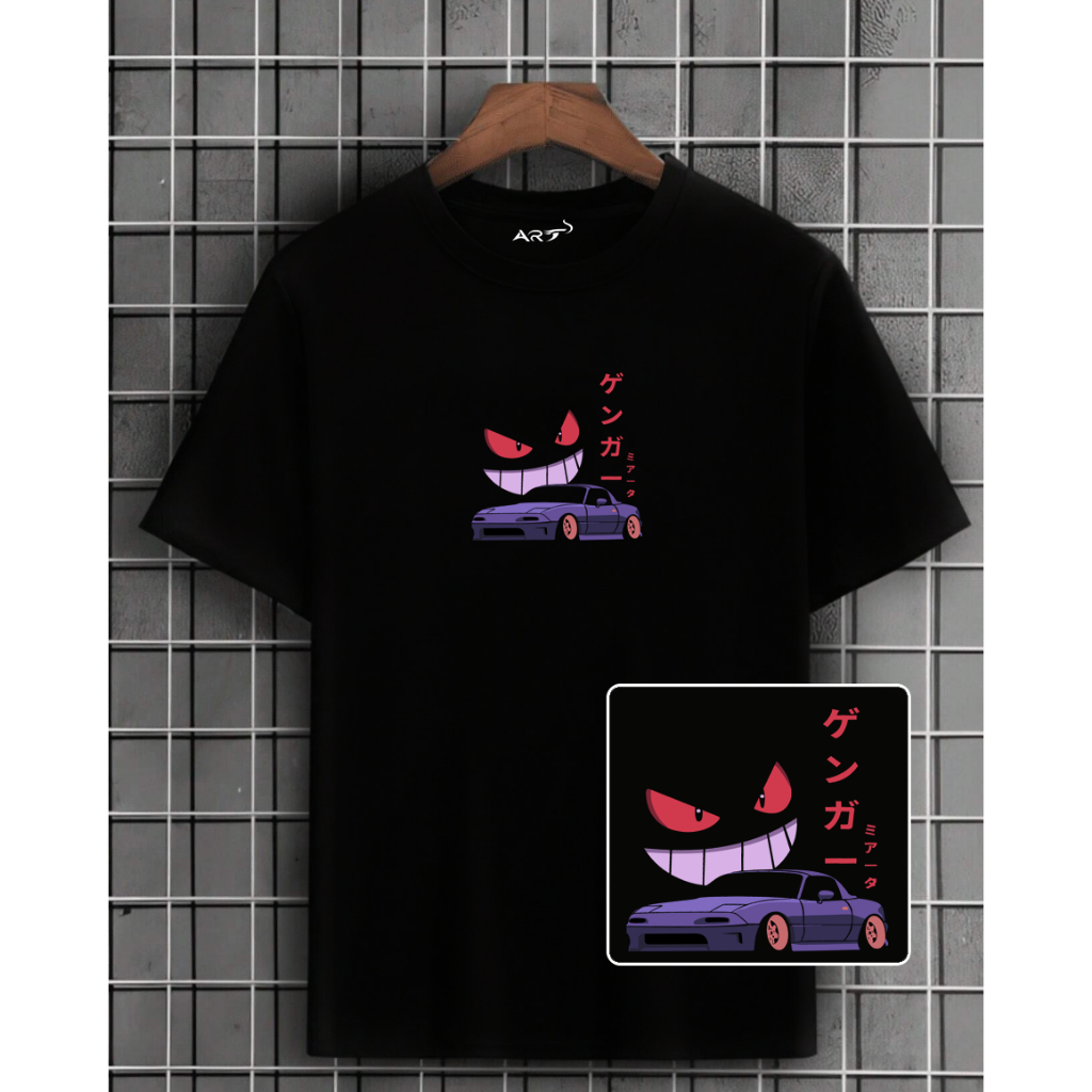 Camisa Camiseta Masculina Basica Blusa Streetwear 100% algodão GearHead Japones Carros Corrida