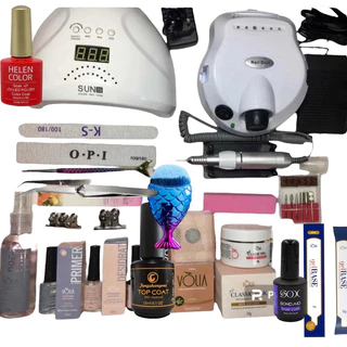 kit volia completo lixadeira 30000RPM E CABINE BVOLT em Oferta na Shopee