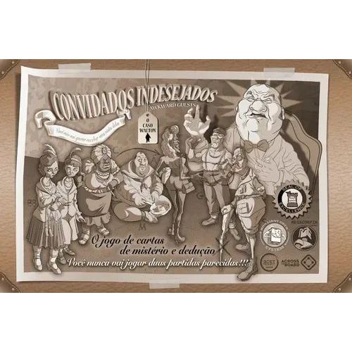 Convidados Indesejados (2016) BoardGame Impresso