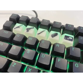 Kit Keycap Teclas FPS CS GO VOLARANT FORTINE