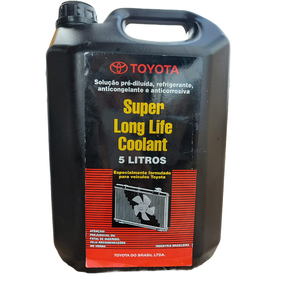 ADITIVO LIQUIDO DE ARREFECIMENTO ORIGINAL TOYOTA SUPER LONG LIFE 5 LITROS