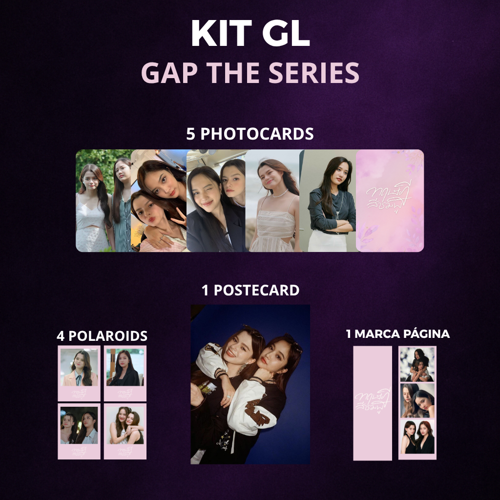 Kit & Set Gap The Series – Photocards, Polaroids e Mais | InkPop ...