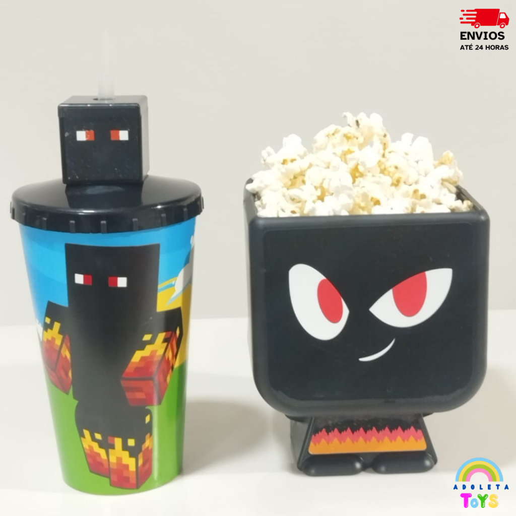 Copo Do Athos 550ml + Balde De Pipoca Original 