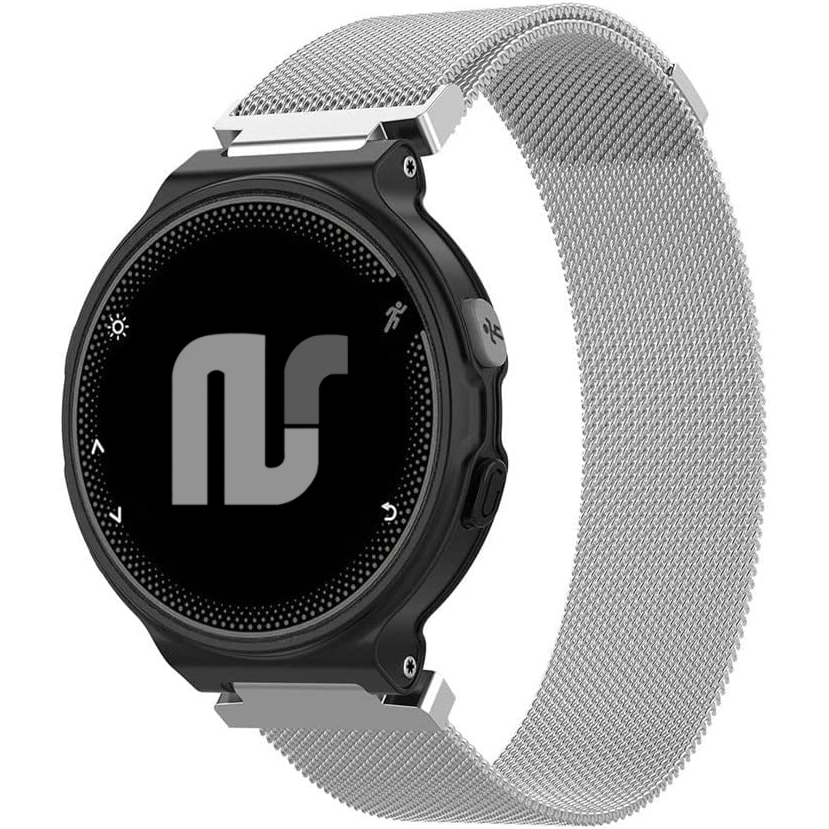 Pulseira Em Aço Inox Fecho magnetico compatível com Garmin