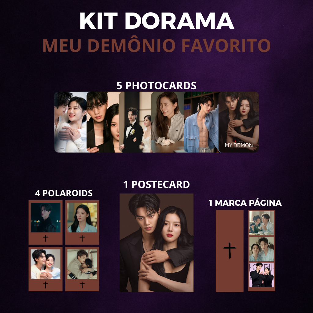 Kit & Set Meu Demônio Favorito – Photocards, Polaroids e Mais | InkPop ...