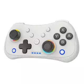 Controle Bluetooth Hall Effect Sem Fio para PC, Switch 1/2, Android, RGB, Compacto Sem Drift, XInput