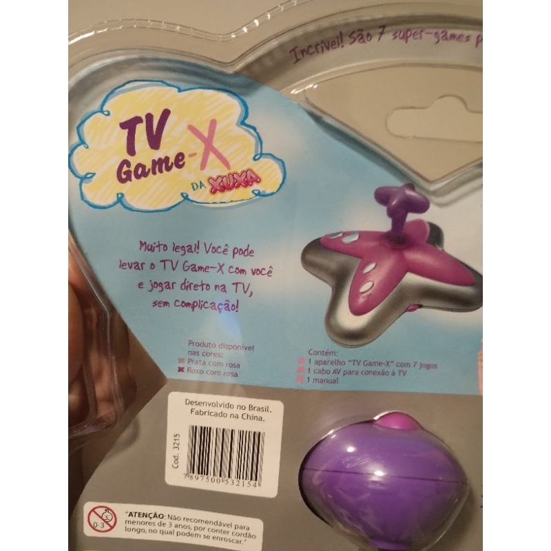 TV Game-X da Xuxa (Oficial Candide Lacrado Anos 2000) | Shopee Brasil