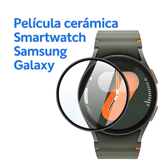 Película Ceramica Para Samsung Watch relogio 8 4 5 6 7 Ultra Fit3 Active2 40mm 42mm 43mm 44mm 45mm 46mm 47mm