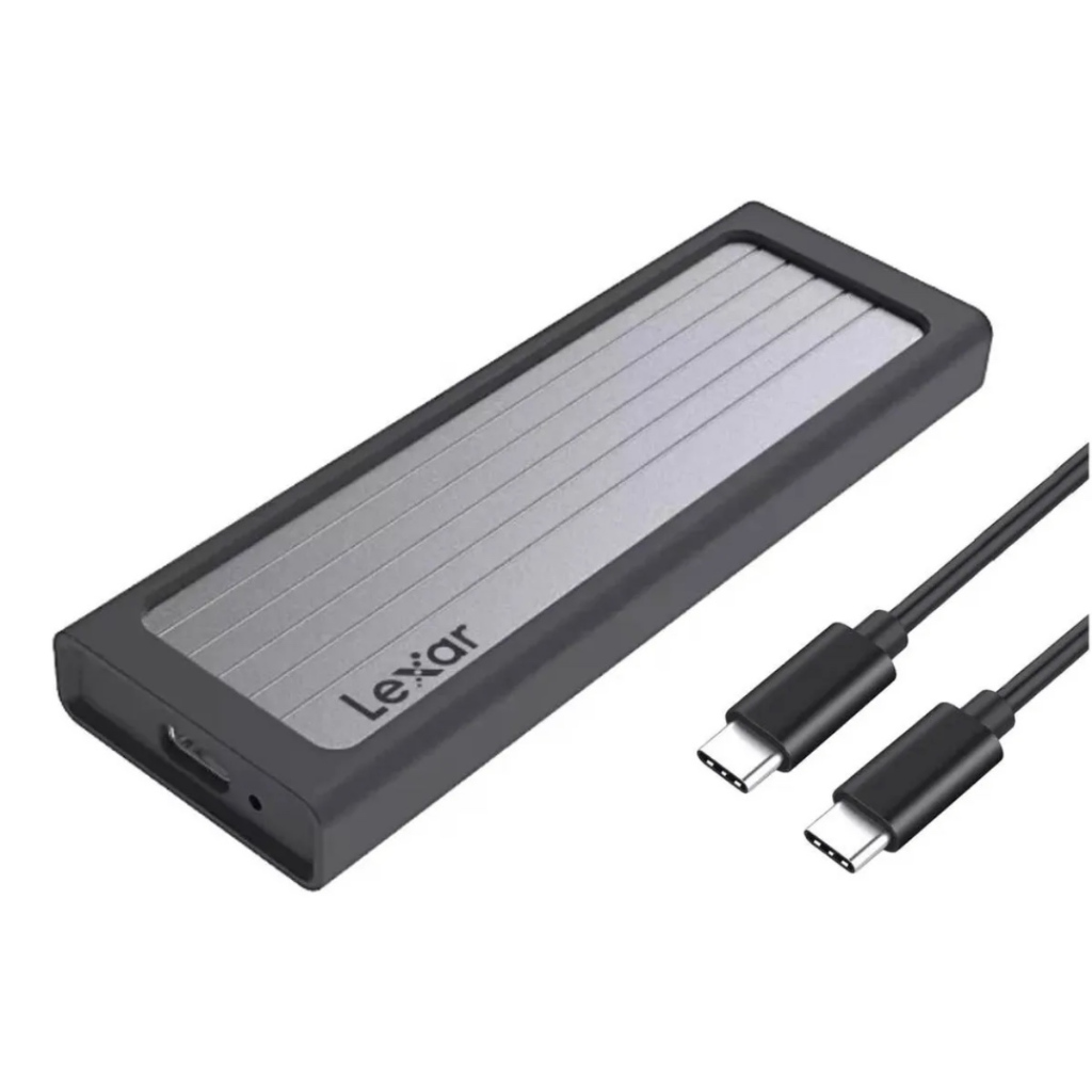 Case Externo Lexar Ssd M.2 Nvme Usb-c Gen2 10gbps | Shopee Brasil