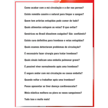 SOS Má Circulação e Trombose - capa do livro