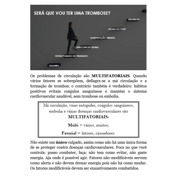 SOS Má Circulação - índice detalhado