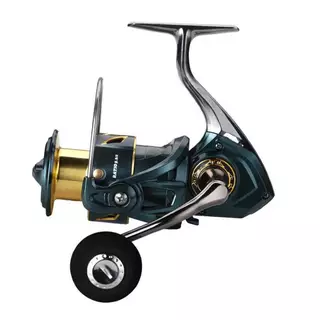 Molinete de metal Sem lacunas Deukio Carretel de pesca de longa distância com freio grande 15KG-20KG