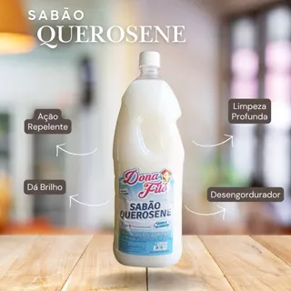 Sabão Com Querosene Dona Filó Limpa e Dá Brilho 2 Litros em Oferta na Shopee