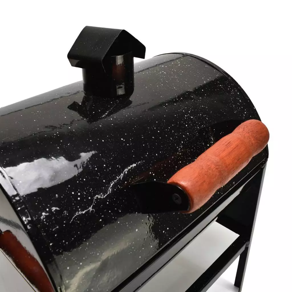 Churrasqueira a Bafo Portátil para Pescaria Viagens Camping Material Resistente - Imagem 4