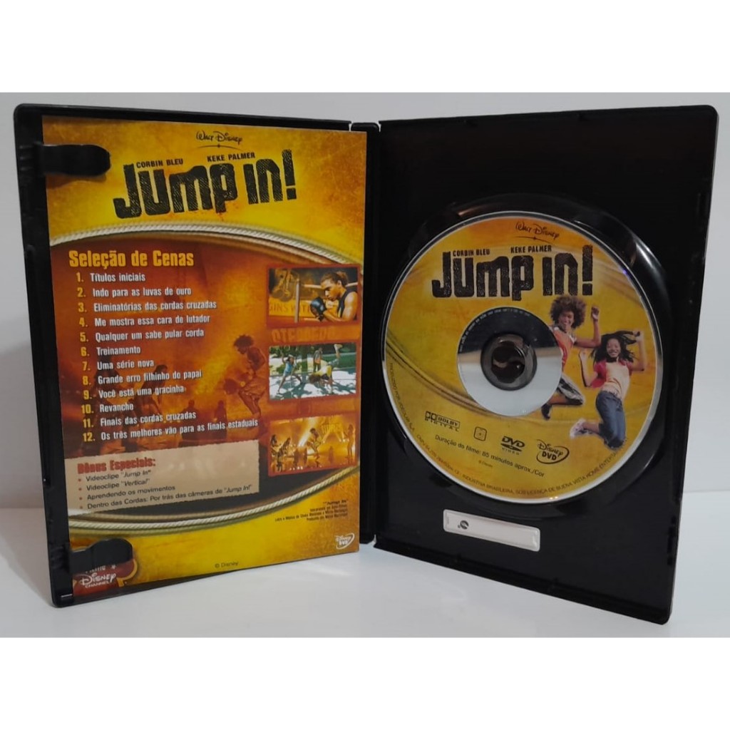 DVD Original do Filme Jump In! - Disney - 2007 | Shopee Brasil