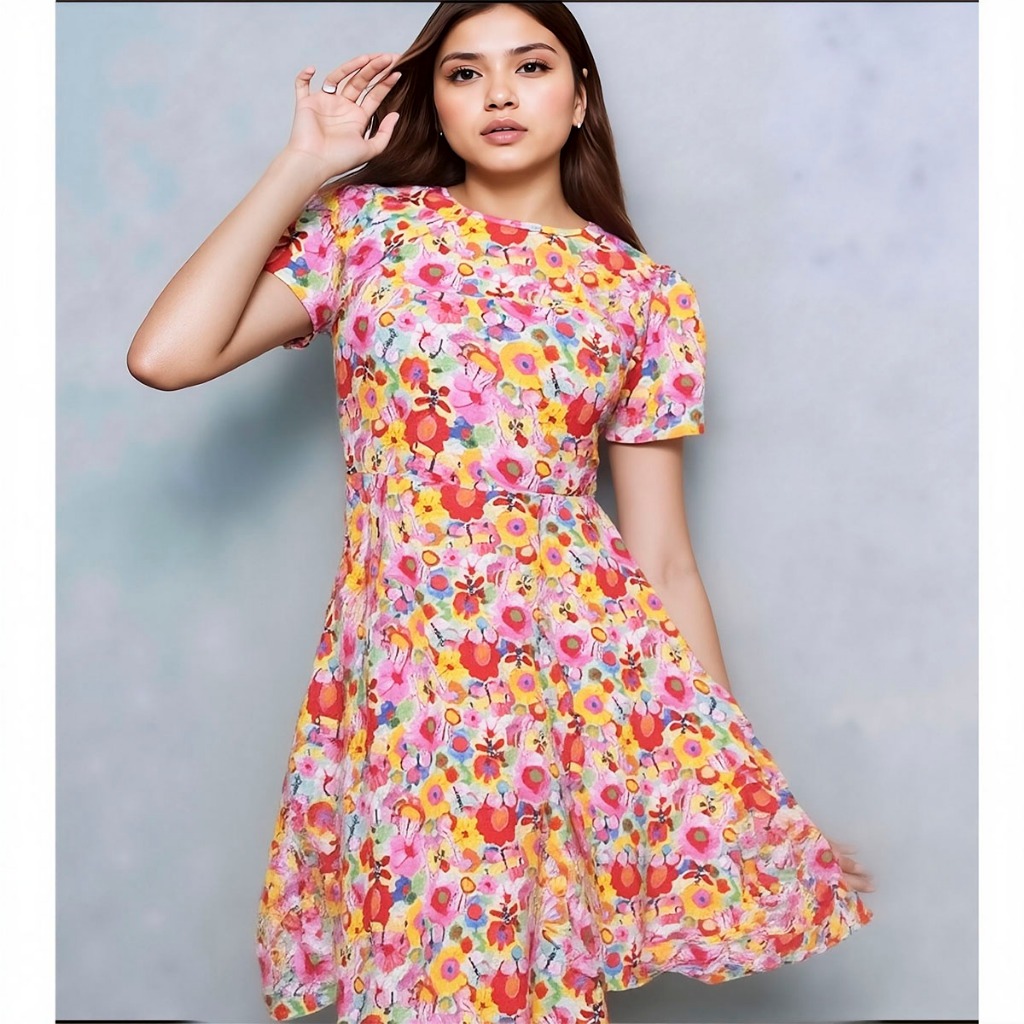 Vestido Infantil Juvenil Rodado Moda Evangélica Suplex Social