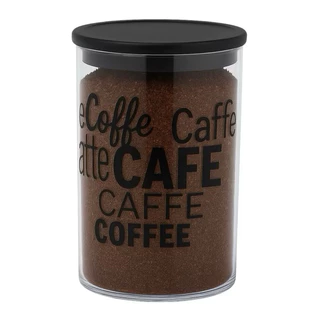 Pote Hermético Organizador Acrílico Café 1000ml Cozinha Mantimentos Decorado Organização