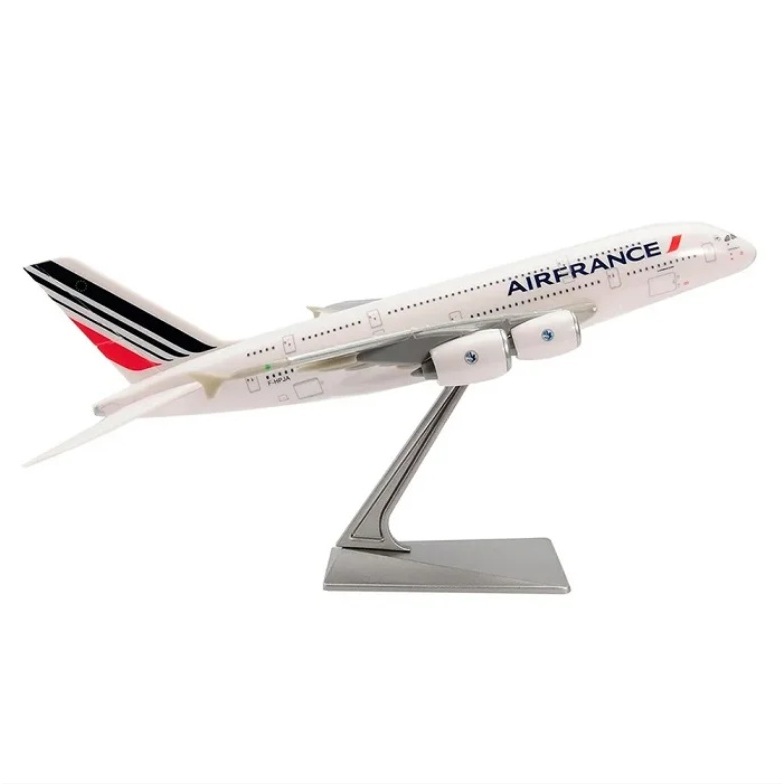 Miniatura Réplica Avião Comercial 32CM (GRANDE) AIRBUS A380 - 1