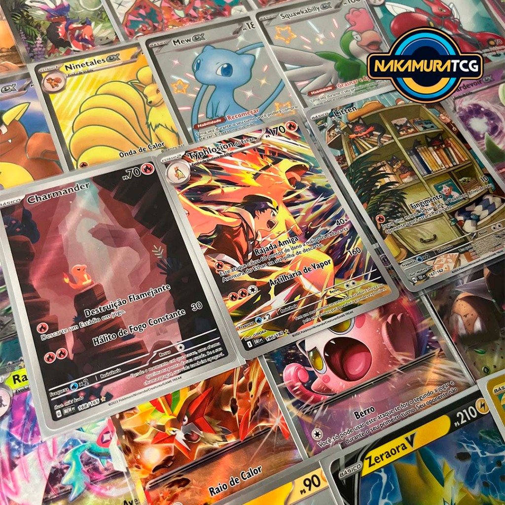 Cartas Pokémon - Arte Alternada, Ultra Rara, Rara Dupla e muito mais ...