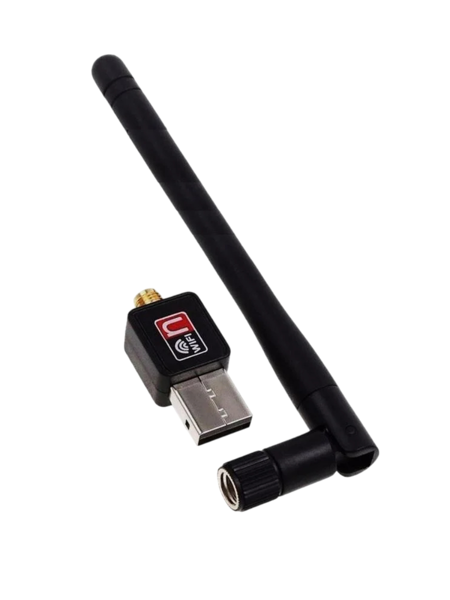 Adaptador De Rede Wi-fi Usb 300mbps 2.4g/5g 1 Antena Para Pc computador ...
