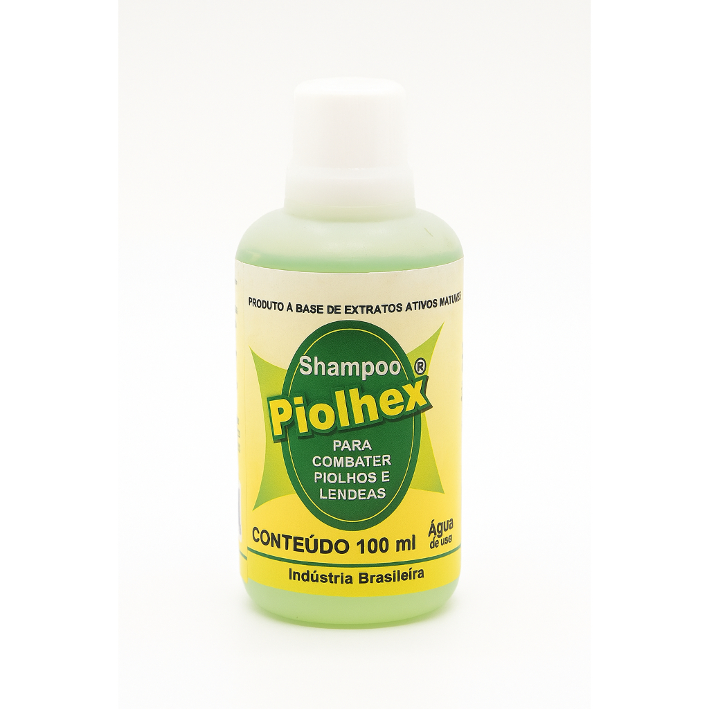 Shampoo Piolhex Solução 100ml|TRATAMENTO RÁPIDO Mata Piolhos, Lêndeas e ...