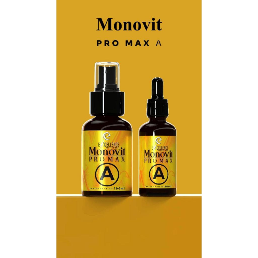 Tônico Capilar Monovit-A Crescimento Máximo e Força Imbátivel 30ml ...