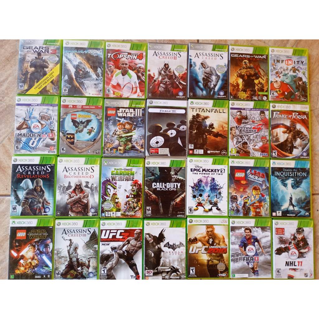 Queima de estoque jogos de xbox 360 originais