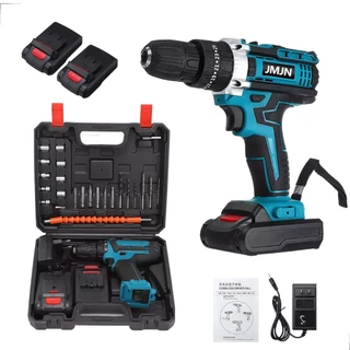 Parafusadeira Furadeira Parafusadora 12V OU 48V com 2 Baterias Sem Fio Bivolt Com Maleta