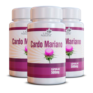Suplemento De Silimarina ou Cardo Mariano 500mg Cápsulas | 100% Original em Oferta na Shopee