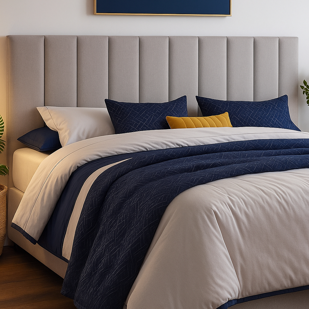 Kit 7 Cabeceiras de Cama Casal Queen Box de Casal - Envio Full - Luxo ...