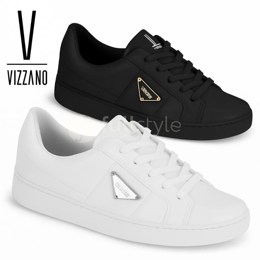 Tênis Casual Feminino Vizzano Napa Soft Milano Conforto Detalhe