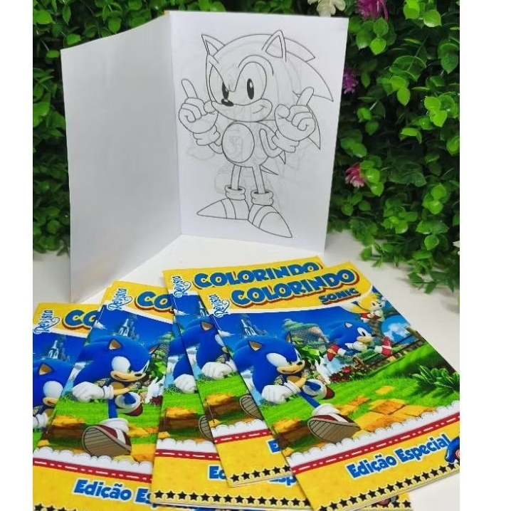 Livrinho de colorir personalizado para festa, lembrancinha,com 10 ...