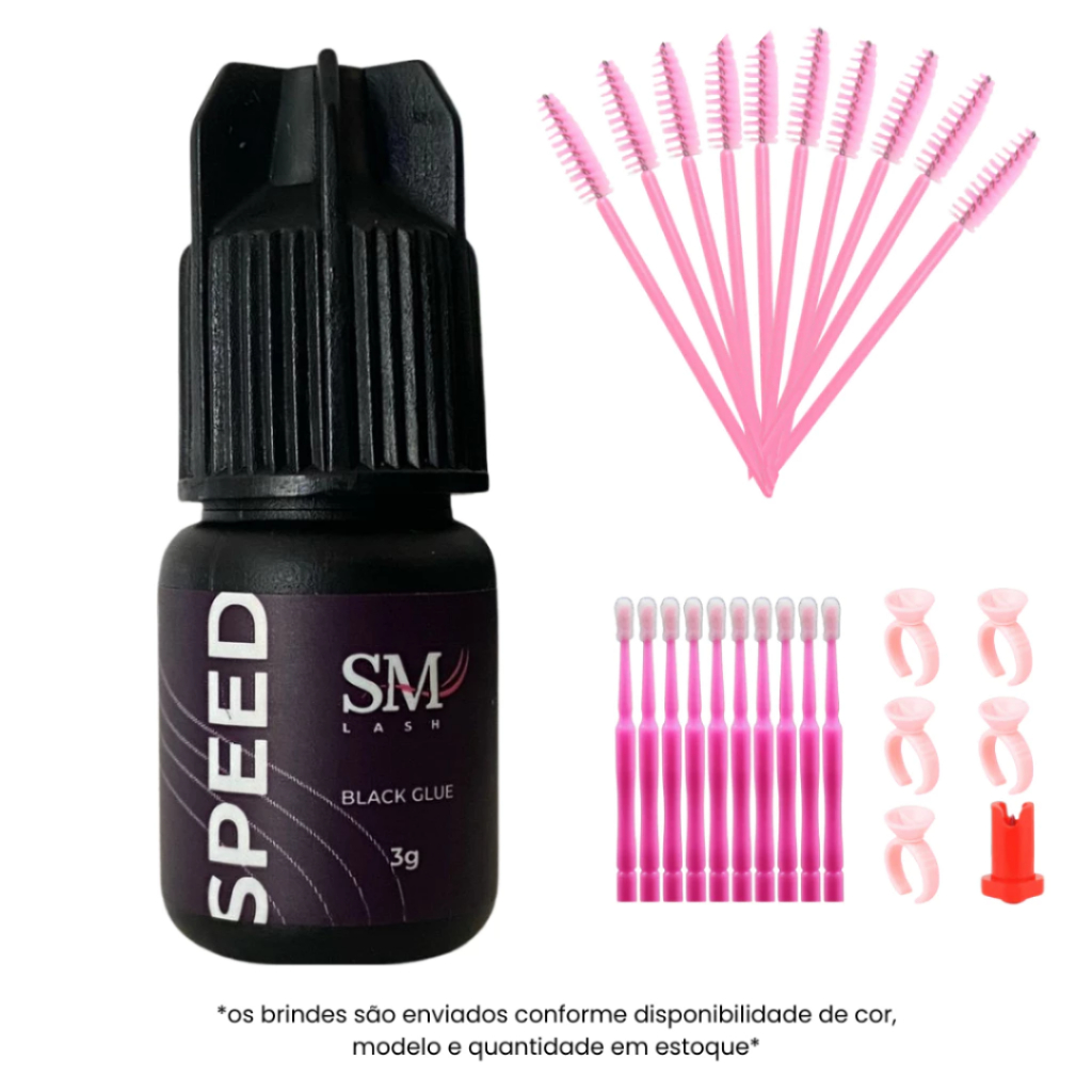 Cola SM Speed Hipoalergênica para Extensão de Cílios – Secagem 1–2 s ...