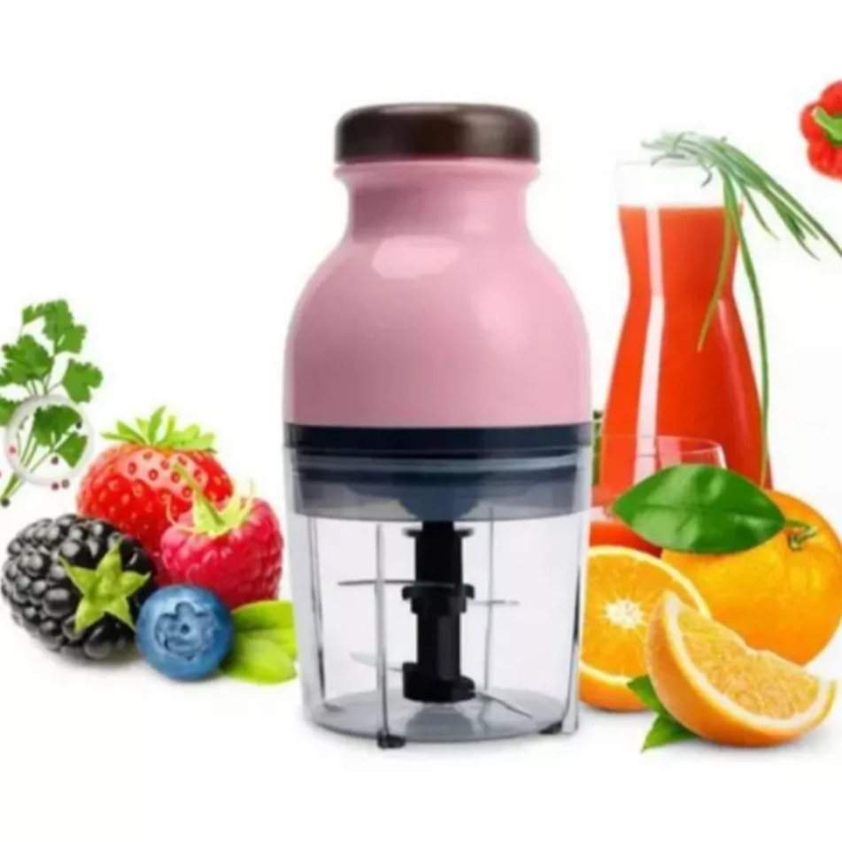 Mini Moedor Elétrico De Carne De Alimentos Picador De Frutas