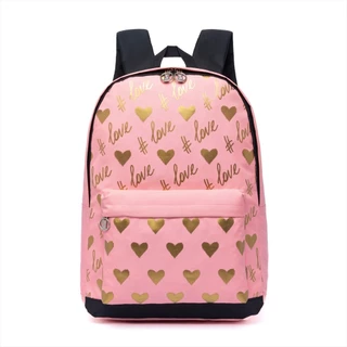 Mochila Escolar Coração Casual Feminina Resistente Juvenil Spector em Oferta na Shopee