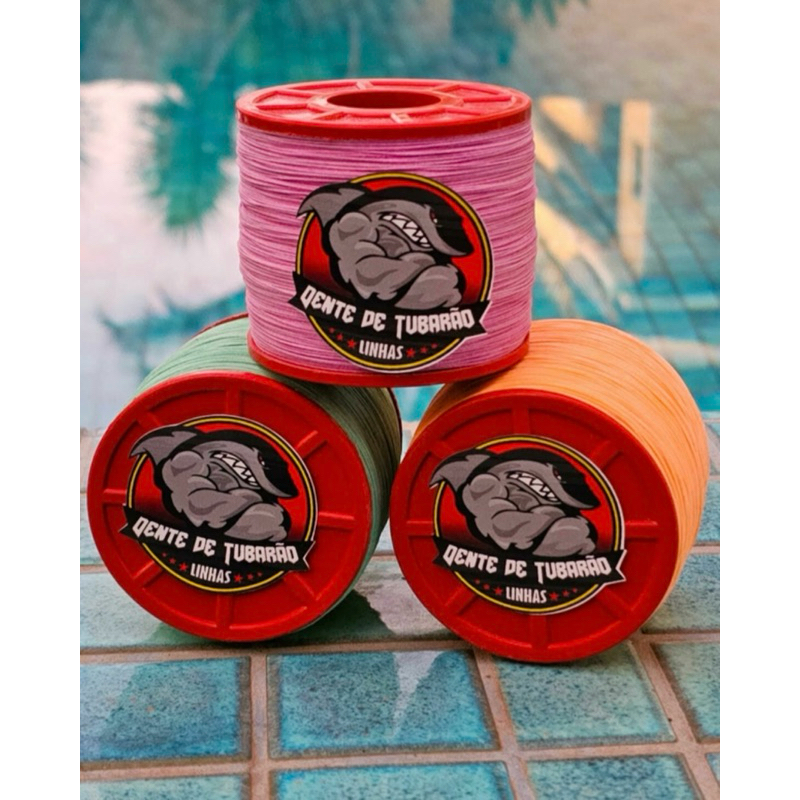 LINHA DENTE DE TUBARÃO 1000j Fio 04 3p ASP. | Shopee Brasil
