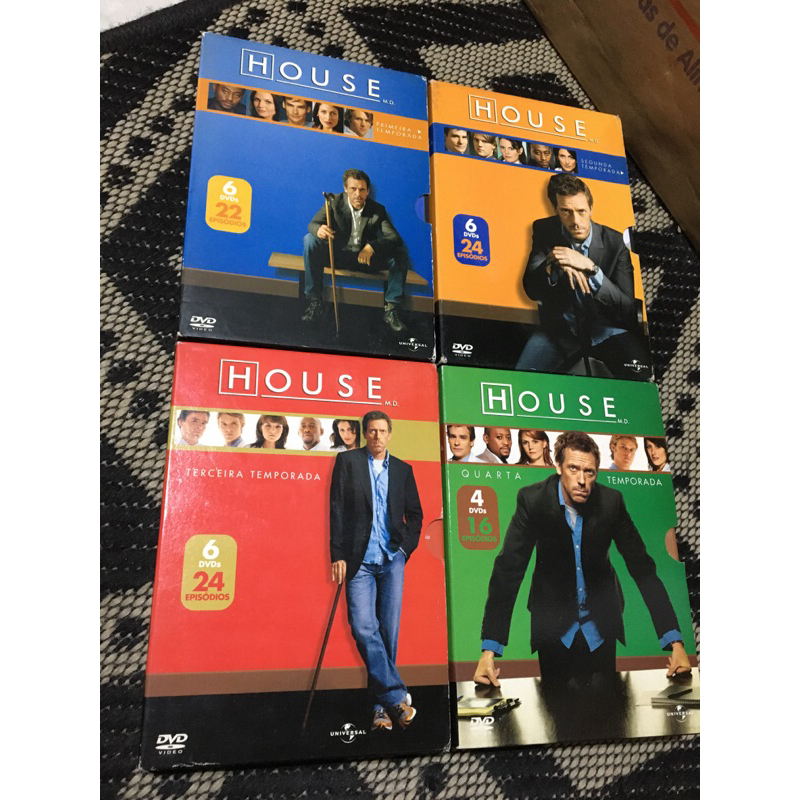 Dr.HOUSE DVD セット Box Dr House Completa em Promoção na Shopee Brasil 2025