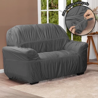 Capa De Sofá Avulsa 2 Lugares Em Malha 21 Elásticos em Oferta na Shopee