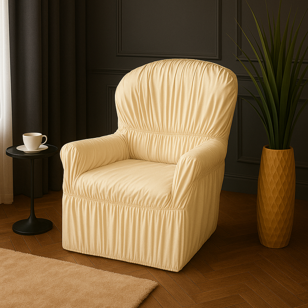 Capa De Poltrona do Papai Lugar Malha Gel Elasticada Protetor