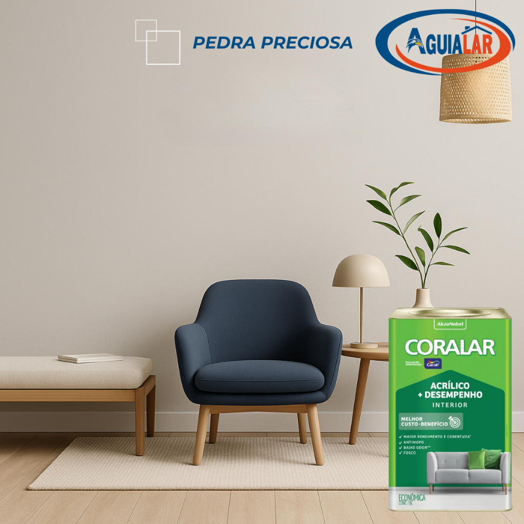 Tinta Coralar Parede Anti Mofo Acrilica Coral 18L - Escolha Sua Cor ...