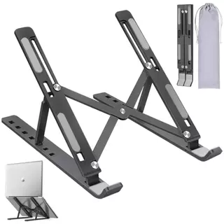Suporte Mesinha Para Laptop Notebook Tablet Dobravel Portatil Facil Uso Resistente
