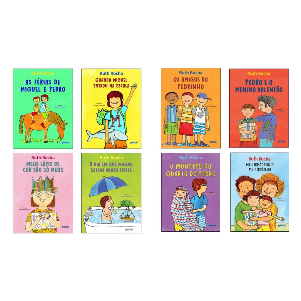 Coleção Ruth Rocha - 8 Livros - Caixa Alta | Shopee Brasil