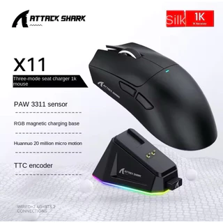 Mouse sem fio Attack Shark X11