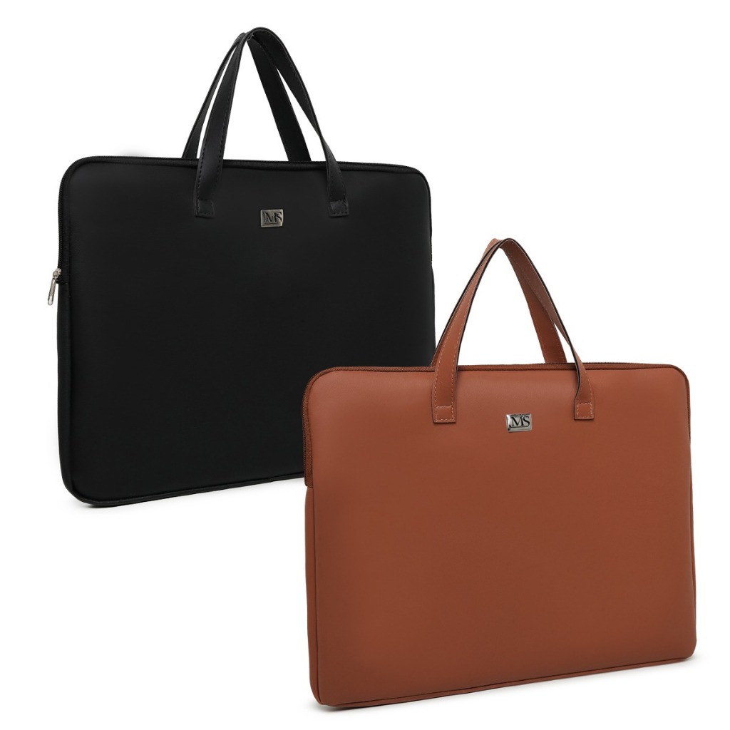 KIT 2 Capa Case Pasta Notebook 14,15,16 e17 Polegada Couro Eco ...
