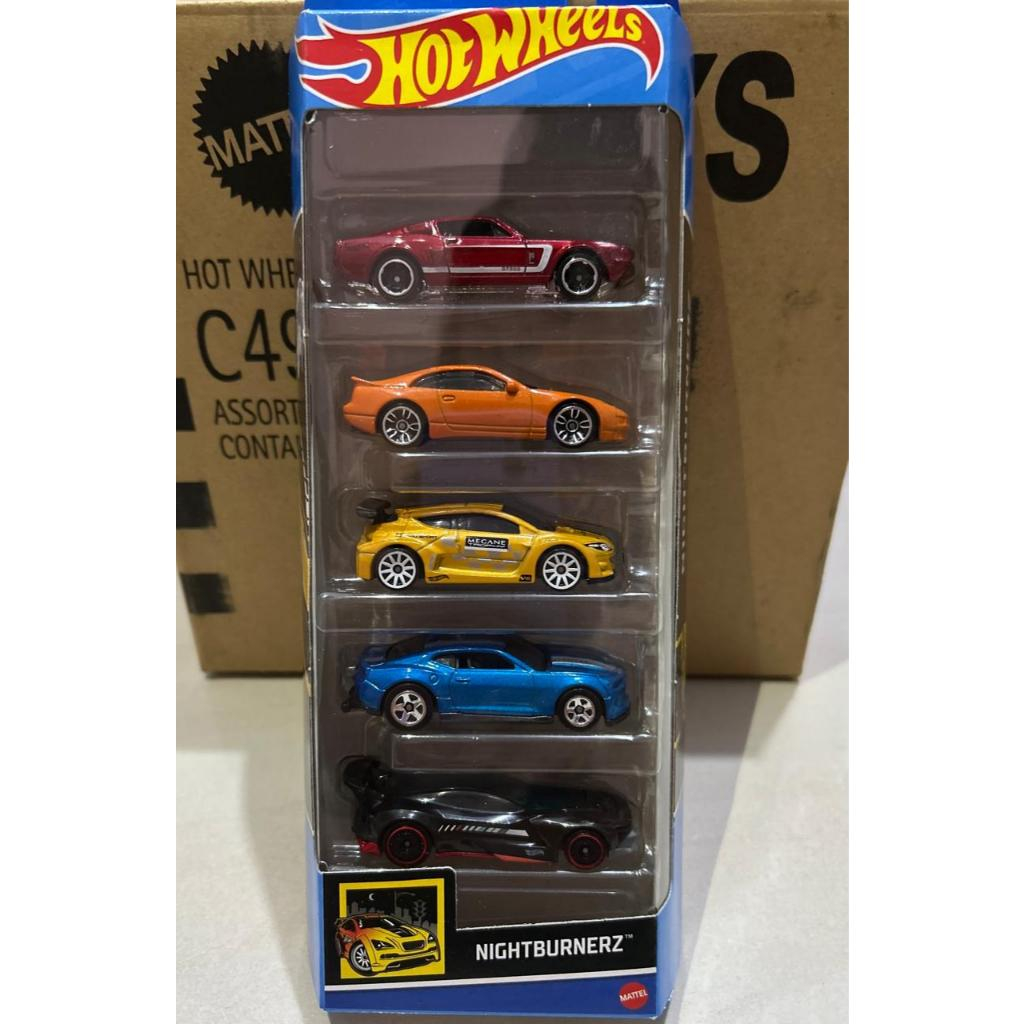ot Wheels 5-Pack Nightburnerz – Edição Especial Colecionador | Drift ...