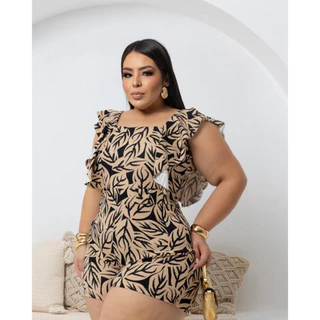 MACACÃO PLUS SIZE GG CURTO